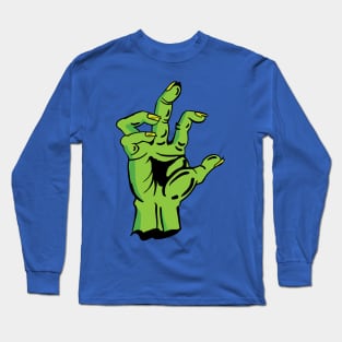 Halloween Zombie Hand Long Sleeve T-Shirt